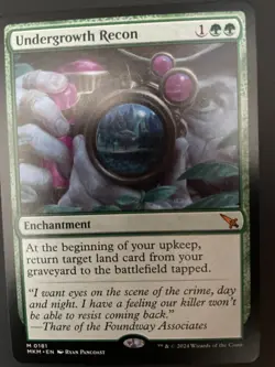 MTG Undergrowth Recon 0181 Murders at Karlov Manor M/NM Free UK P&P - Image 1