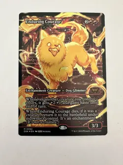 MTG - Enduring Courage - Foil Showcase Duskmourn #392 NM/M - Image 2