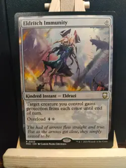 Eldritch Immunity - Commander Modern Horizons 3 - Rare - NM (see pics) - Image 1