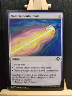 Null Elemental Blast - Modern Horizons 3 - Uncommon - NM (see pics) MTG - Image 1