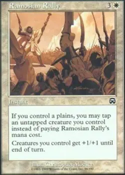 4 Ramosian Rally - LP - Mercadian Masques - mtg - x4 4x - Image 1