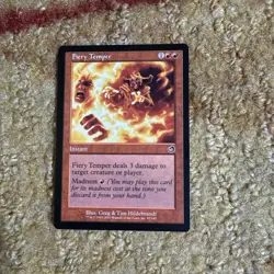 Fiery Temper - Torment - MTG Magic The Gathering NM/M - Image 1
