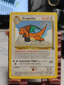 Pokemon TCG Dragonite 5 Black Star Promo Card Movie Promo - Image 1