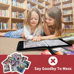 Baseball Card Binder with Sleeves 440 Pockets, Gifts for Baseball Card Collec... - Image 2