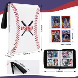 Baseball Card Binder with Sleeves 440 Pockets, Gifts for Baseball Card Collec... - Image 5