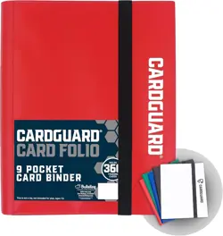 Red Card Storage Binder for Trading Cards - 20 Pages, High Capacity, Durable - Image 3