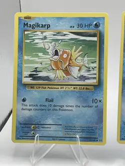 Pokemon TCG Magikarp Evolutions Card 33/108 Regular Common Set Of 3 - Image 2