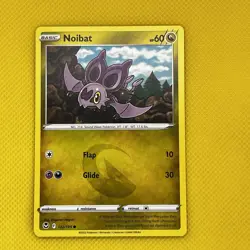 132/195 Noibat : Common Card : SWSH-12 Silver Tempest : Pokemon TCG - Image 1