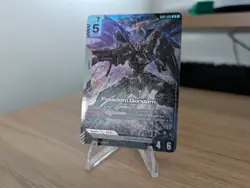 Freedom Gundam Gundam Card Game GD01 Newtype Rising GD01-065 LR English - Image 1