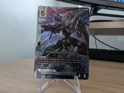 Freedom Gundam Gundam Card Game GD01 Newtype Rising GD01-065 LR English - Image 4