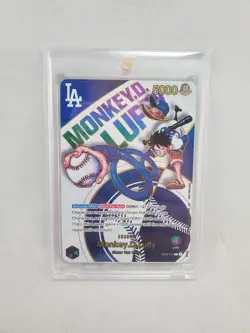 2025 Monkey D Luffy Los Angeles Dodgers x ONE PIECE Leader card EB02-010 *READ* - Image 1
