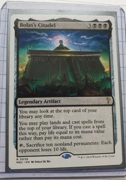 MTG White Border - Bolas's Citadel - Mystery Booster 2 [Good Condition] - Image 1