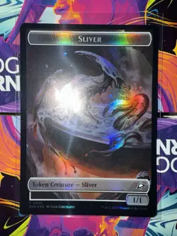 Sliver - Robot - TOKEN FOIL - Edge of Eternities EOE MTG Magic - Image 1