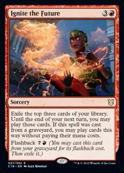 Ignite the Future - Light Play MTG Commander 2019 - Image 1