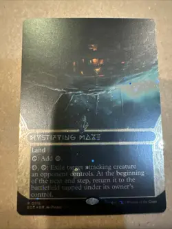 Magic Mystifying Maze (0119) (Borderless) (Galaxy Foil) Edge of Eternities MTG - Image 1