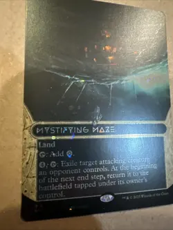 Magic Mystifying Maze (0119) (Borderless) (Galaxy Foil) Edge of Eternities MTG - Image 2