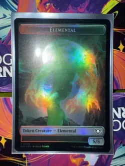 Elemental - Gnome- TOKEN FOIL - Edge of Eternities EOE MTG Magic - Image 1