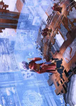 🧙Universal Surveillance 27/81 Art Series NEO Neon Dynasty MTG - Image 1