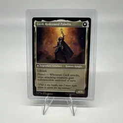 Cecil, Dark Knight MTG Final Fantasy R 0091 Non-Foil NM Pack Fresh - Image 2