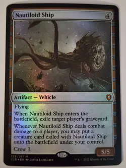 Nautiloid Ship - #328 Foil - Battle for Baldur's Gate - Mtg - Image 1