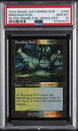 2024 MTG RAVNICA REMASTERED #399 BREEDING POOL 273/500 PSA 10 - Image 1