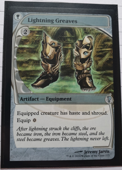 MTG Future Sight - Lightning Greaves - Mystery Booster 2 [Good Condition] - Image 1
