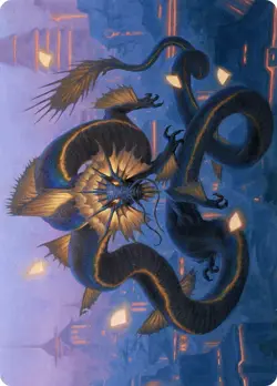 🧙Ao, The Dawn Sky 25/81 Art Series NEO Neon Dynasty MTG - Image 1
