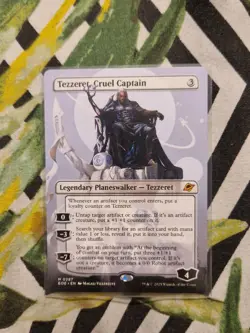 MTG - Tezzeret, Cruel Captain - Borderless - Edge of Eternities - Magic 0287 287 - Image 1