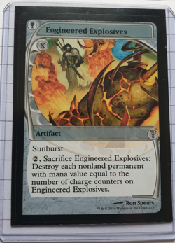 MTG Future Sight - Engineered Explosives - Mystery Booster 2 [Good Condition] - Image 1