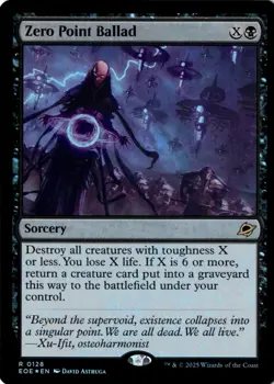 Zero Point Ballad Foil Edge of Eternities 128 NM MTG - Image 1