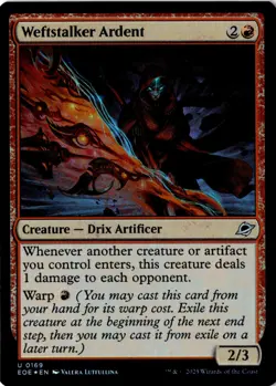 Weftstalker Ardent Foil Edge of Eternities 169 NM MTG - Image 1