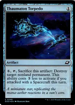 Thaumaton Torpedo Foil Edge of Eternities 246 NM MTG - Image 1