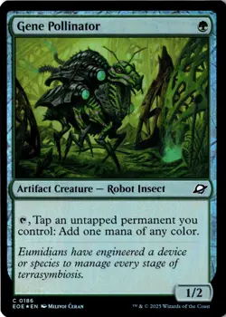 Gene Pollinator Foil Edge of Eternities 186 NM MTG - Image 1