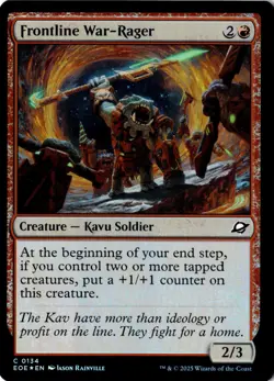 Frontline War-Rager Foil Edge of Eternities 134 NM MTG - Image 1