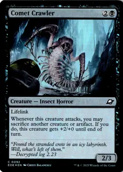 Comet Crawler Foil Edge of Eternities 92 NM MTG - Image 1