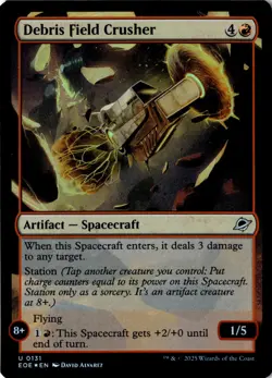 Debris Field Crusher Foil Edge of Eternities 131 NM MTG - Image 1