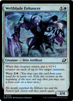 Weftblade Enhancer Foil Edge of Eternities 44 NM MTG - Image 1