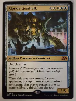 MTG Magic the Gathering Riptide Gearhulk (219/568) Aetherdrift NM - Image 1