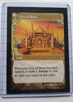 MTG Future Sight - City of Brass - Mystery Booster 2 [Good Condition] - Image 1