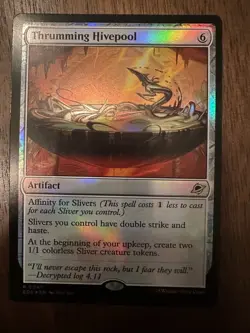 Thrumming Hivepool : MTG *FOIL* Edge of Eternities #0247 / NM - Image 1