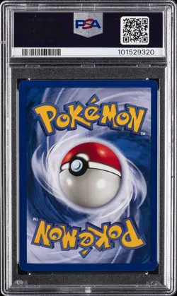 1999 POKEMON GAME E3 STAMP-RED CHEEKS #58 PIKACHU PSA 8 - Image 2