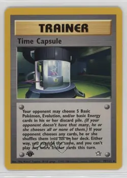 Time Capsule 1st Ed. Pokemon Neo Genesis #90 2000 2f4 - Image 1
