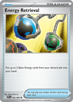Energy Retrieval 82/86 - Pokemon White Flare - NM - Image 1