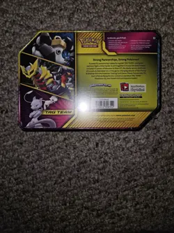 Pokemon Tag Team GX Tin Lucario & Melmetal 🧨✨FACTORY SEALED✨🧨 - Image 2