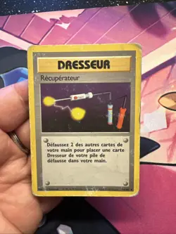 Carte Pokemon Rare Recuperateur 74/102 Francais Vf Fr Wizards Sdb Set De Base - Image 2