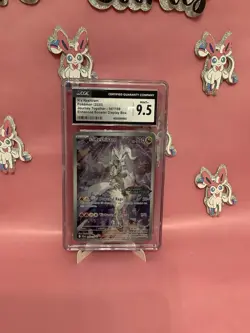 CGC 9.5 N's Reshiram 167/159 Pokemon Journey Together 2025 Enhanced Stamped - Image 1