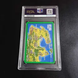 Pokemon Carddass Venusaur Town Map PSA8 Japanese anime manga - Image 3
