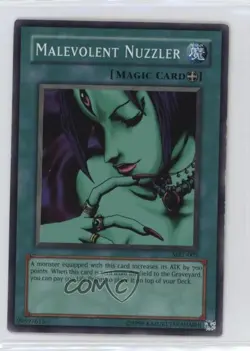 Malevolent Nuzzler 1st Ed. YuGiOh Magic Ruler Booster #MRL-005 2002 1hr0 - Image 1