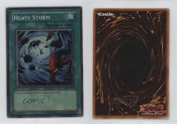 Heavy Storm (SR) Unlimited YuGiOh Metal Raiders #MRD-142 2002 1hr0 - Image 3