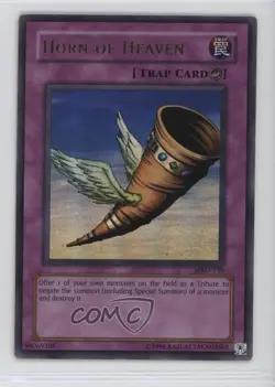 Horn of Heaven (UR) Unlimited YuGiOh Metal Raiders #MRD-130 2002 1hr0 - Image 1